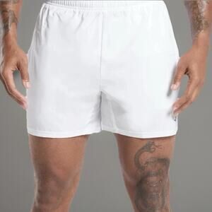 Gymshark Arrival Shorts Mens XL White 5” Slim Fit Athletic Training New Gym